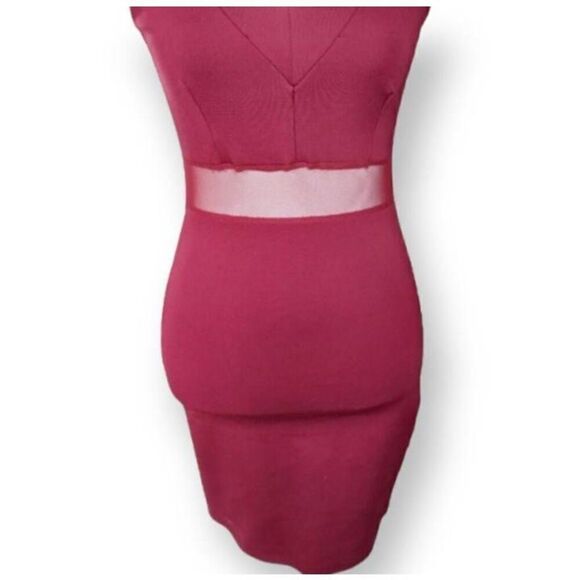 GIRL'S GENERATION BURGUNDY DRESS SZ.S EUC. - Picture 3 of 8